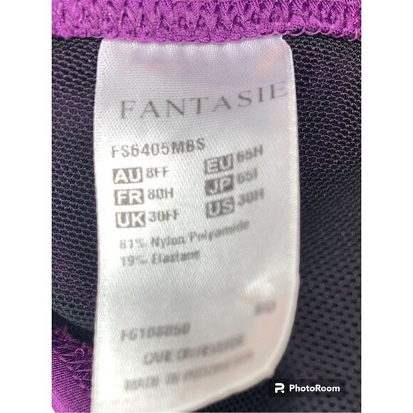 Fantasie Rio Bueno Underwire Moulded Gathered Bikini Top 30H - Picture 5 of 5